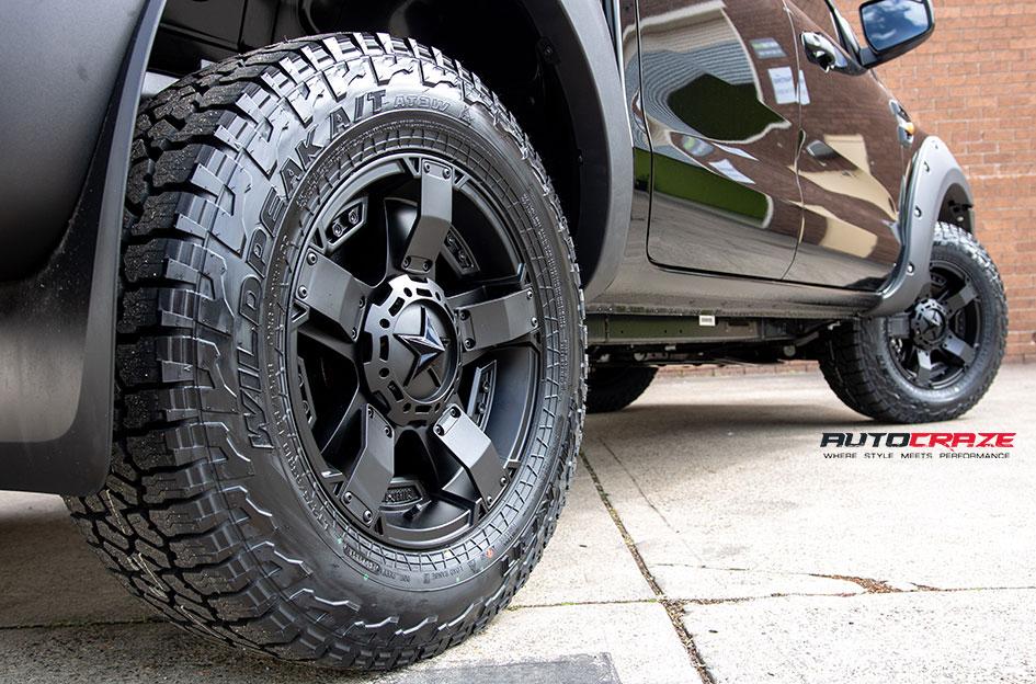 FORD RANGER ROCKSTAR XD 2 MATTE BLACK